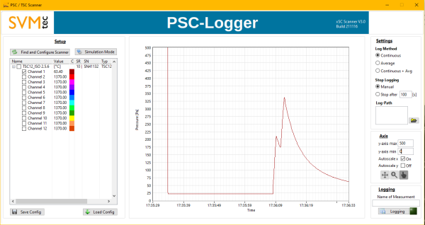 PSC-Logger Software